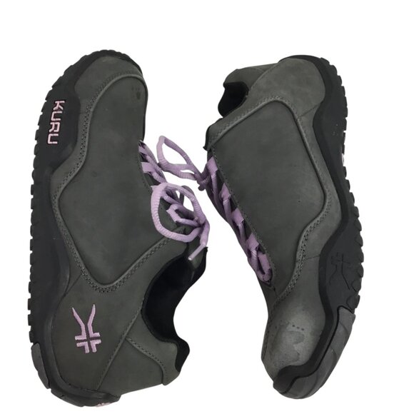 Kuru Womens 9M Lace-Up Athletic Hiking Shoes Gray - Picture 4 of 12